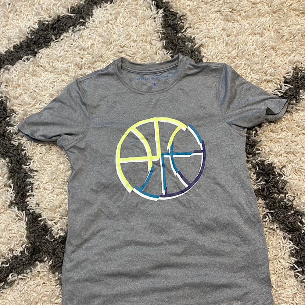 Basketball work out shirt boys